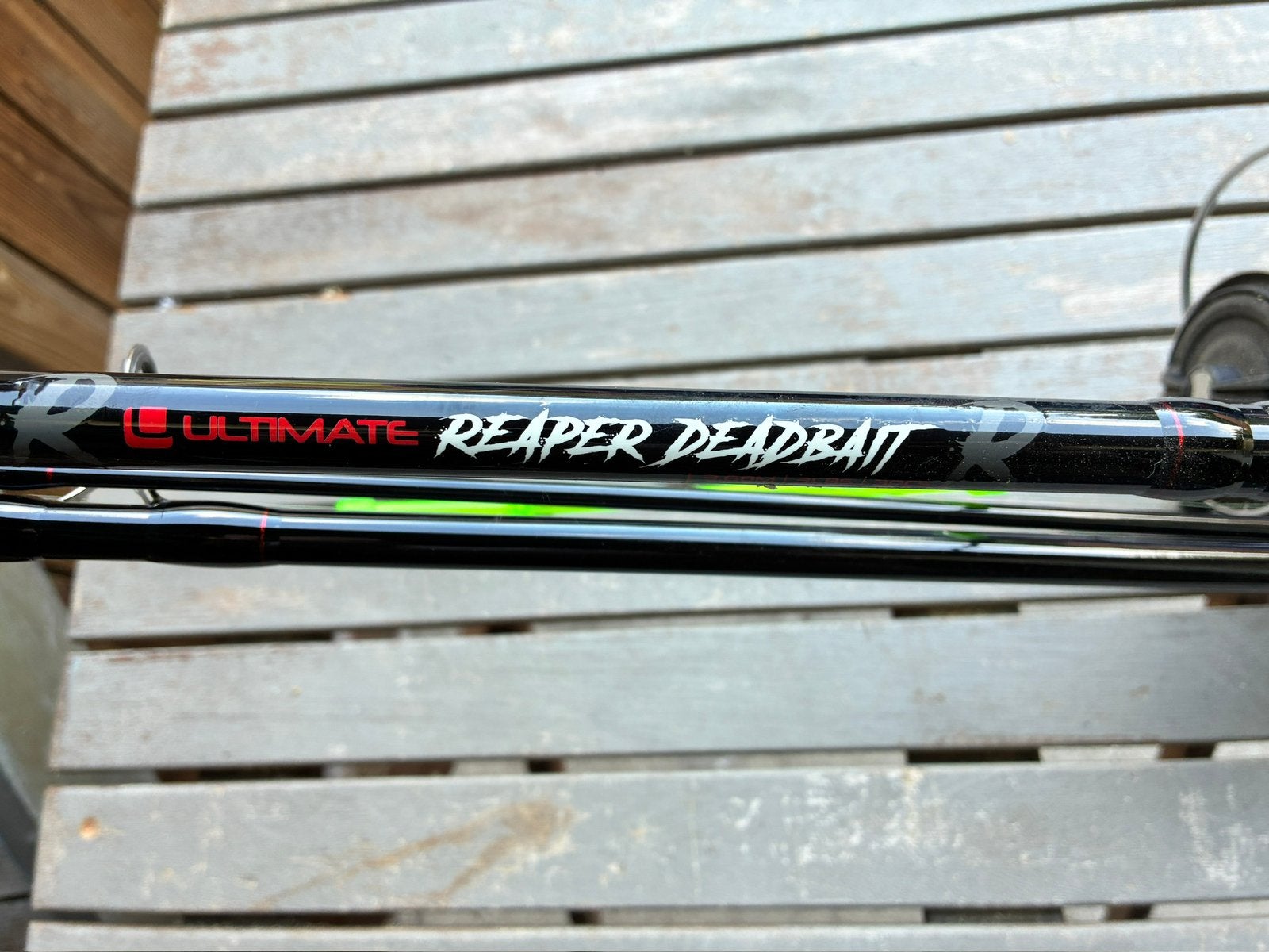 2x Ultimate Reaper Static Deadbait (3.60m) + 2x Fanatic 7000, Ophalen, Zo goed als nieuw