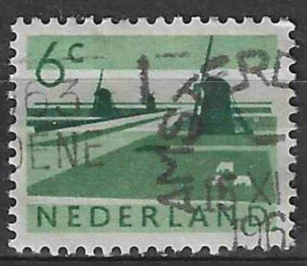 Nederland 1962-1963 - Yvert 761 - De Polders (ST), Verzenden, Gestempeld