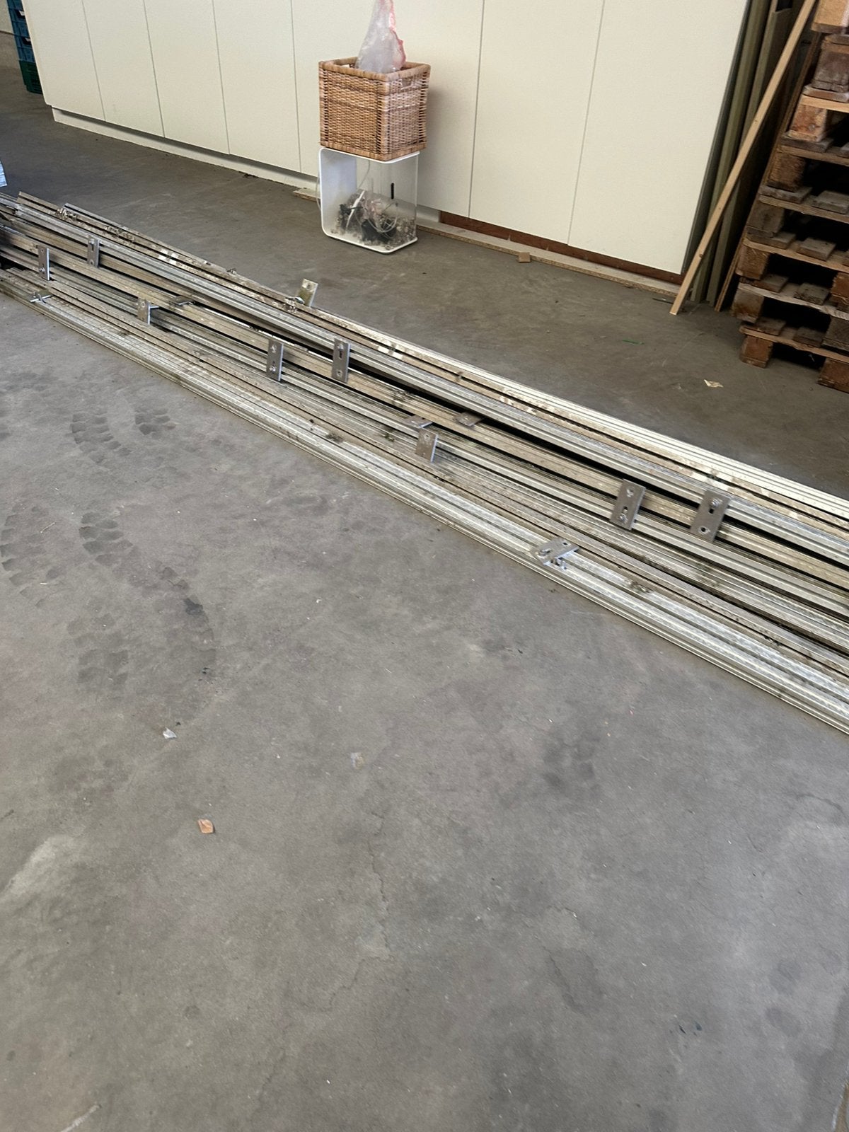 Zonnepanelen, Doe-het-zelf en Bouw, Metalen, Ophalen, Gebruikt, Aluminium