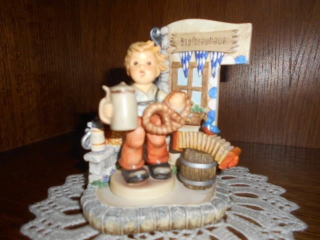 Belle véritable statue de Hummel, en deux pièces, Enlèvement ou Envoi, Neuf, Hummel