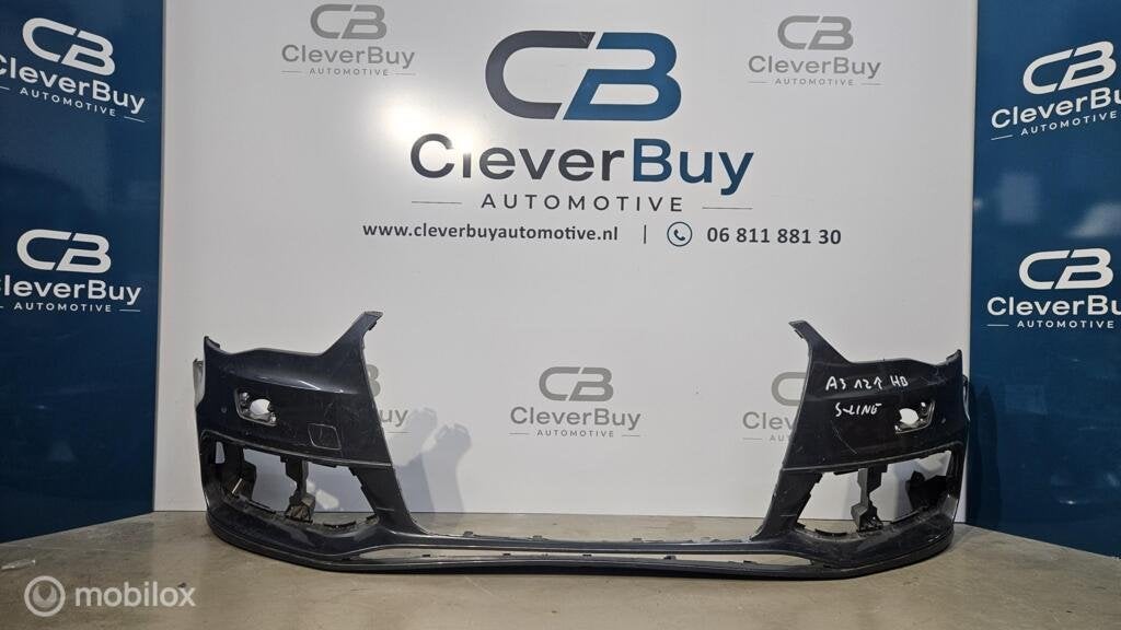 Voorbumper origineel Audi A3 8V ('12-'17) 8V3807437F, Auto-onderdelen, Audi, Gebruikt, Voor, Bumper