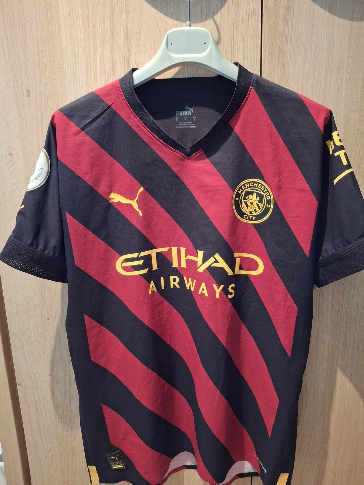 Haaland Manchester City - Maillot extérieur 2022/2023, Taille M, Enlèvement, Comme neuf, Maillot