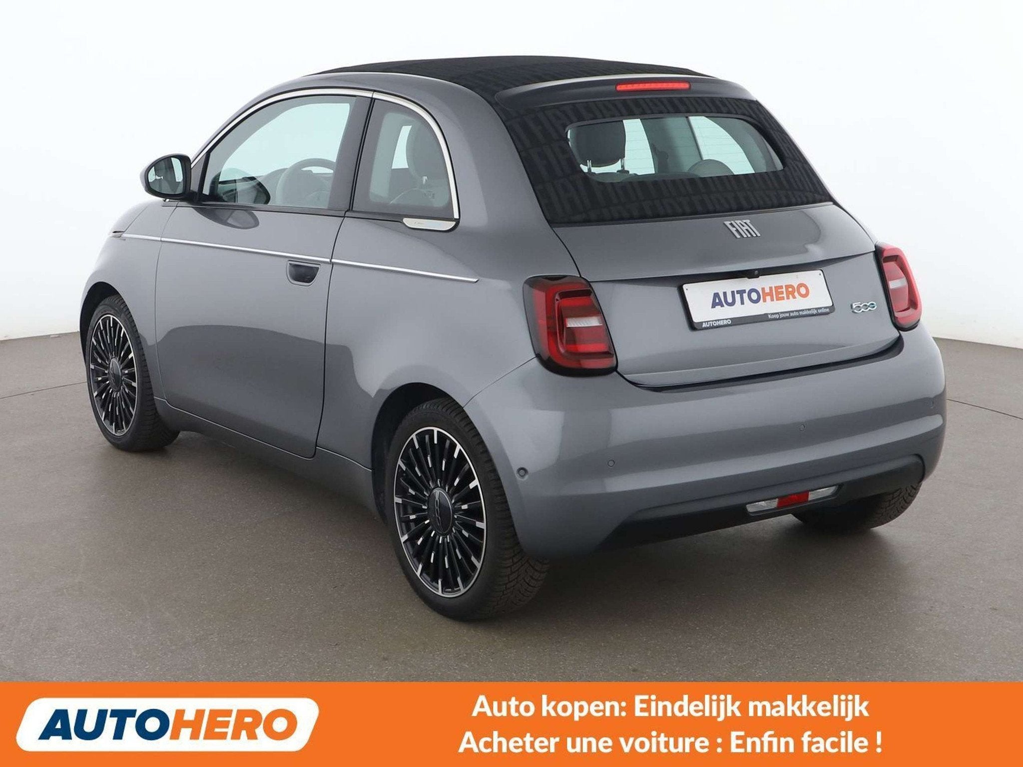 Fiat 500E electric drive 87 kW 'la Prima' (automatique), Autos, Cuir, Argent ou Gris, Achat, 87 kW