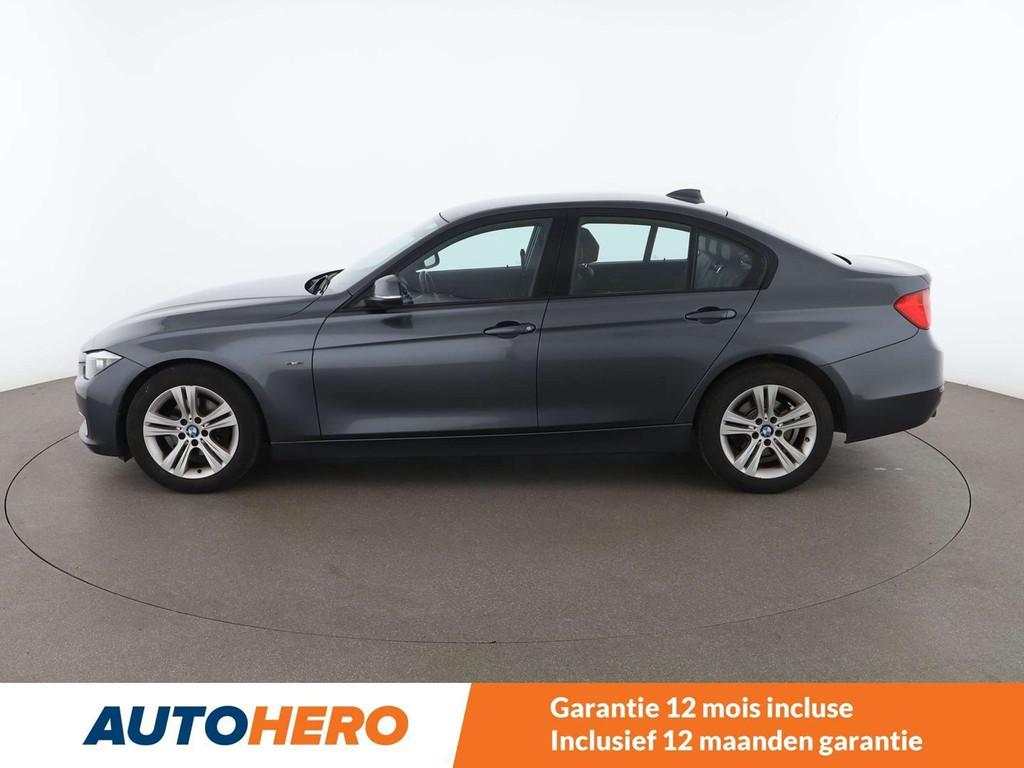 BMW 3 Serie 316 316d (bj 2015), Auto's, BMW, Achterwielaandrijving, Leder, Grijs, Zilver of Grijs