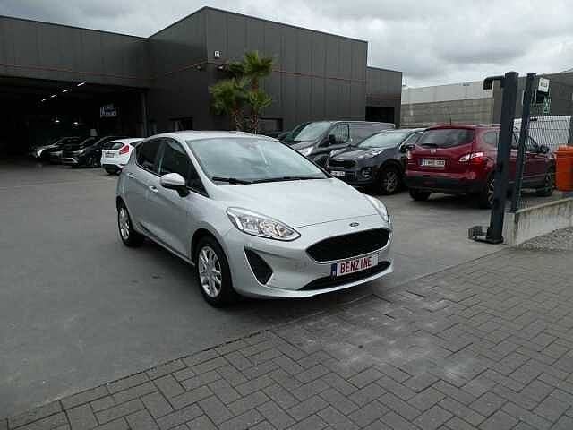 Ford Fiesta 5d Business 1.1 i benzine 70pk '21 57000km, Autos, Argent ou Gris, Achat, Euro 6, Entreprise