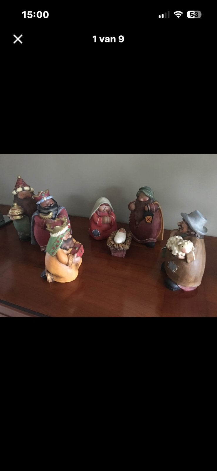 Heel mooie, grote kerstbeeldjes, Diversen, Ophalen, Zo goed als nieuw