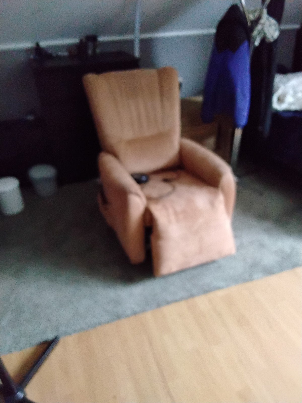 Elektrische relaxzetel, Ophalen