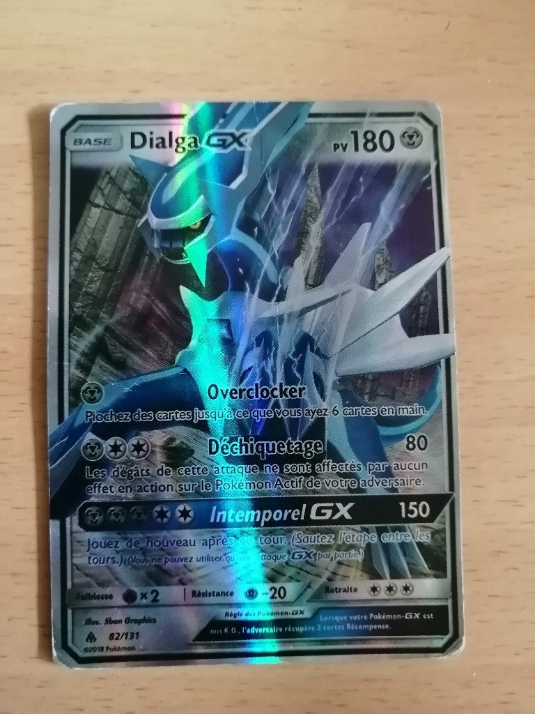 Carte Pokémon Dialga-GX 82/131 PV180, Ophalen of Verzenden