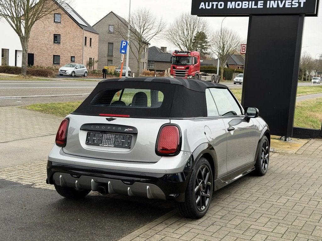 MINI John Cooper Works Cabrio 2.0A John Cooper Works XL PACK, Auto's, Automaat, Gebruikt, Zwart, Cabriolet