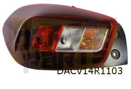 Dacia Spring (6/21-) (BBG) achterlicht Links Origineel! 2655, -, -, -, Envoi