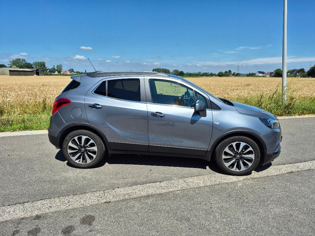 Opel Mokka X autom. 1.4 ess - seulement 20000 kms - gar 1an, Autos, Opel, Cuir, Argent ou Gris, Euro 6, Entreprise