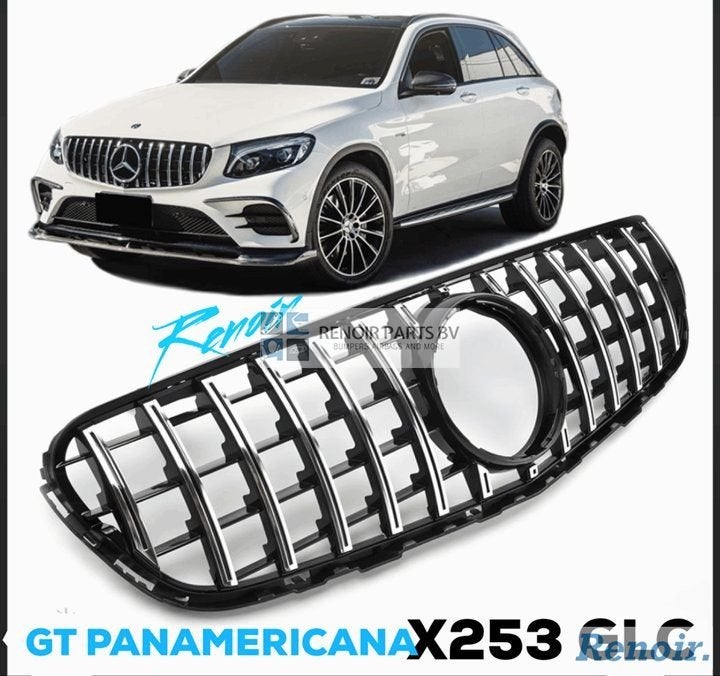 GT Grill Mercedes GLC Klasse X253 W253 AMG PANAMERICANA 360, Gebruikt, -, -, Ophalen of Verzenden