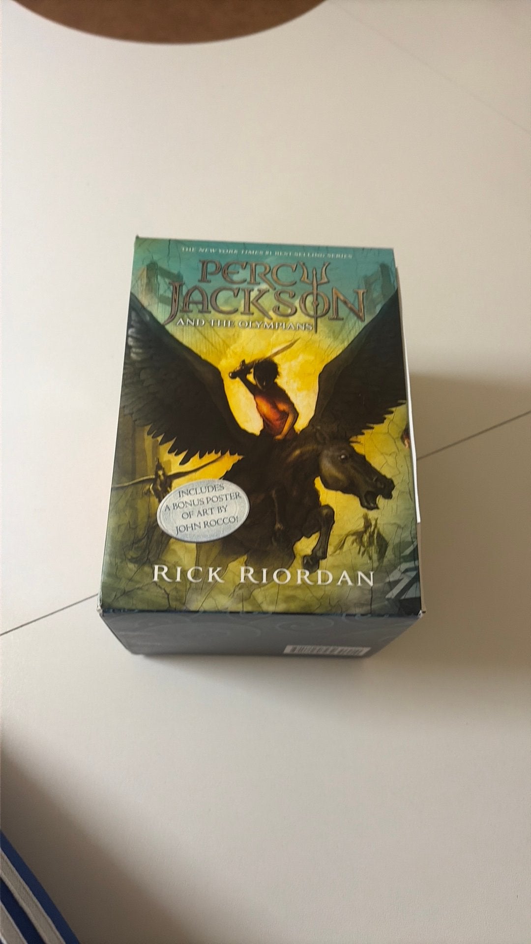 5 delig Percy Jackson boeken Engelstalig, Ophalen, Zo goed als nieuw