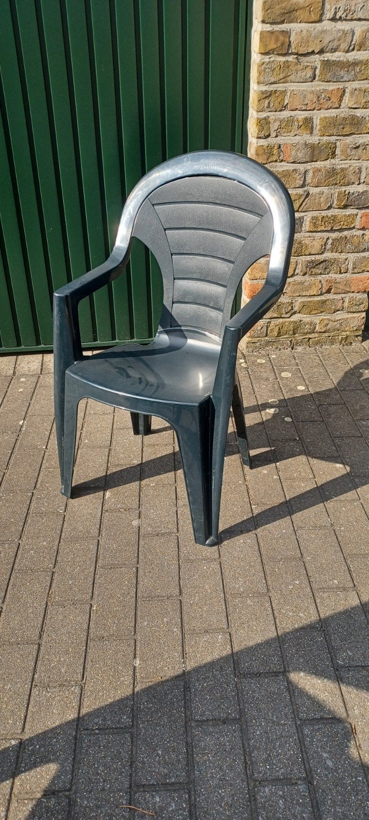 6 tuinstoelen merk Jardin., Enlèvement, Comme neuf, Synthétique, Empilable