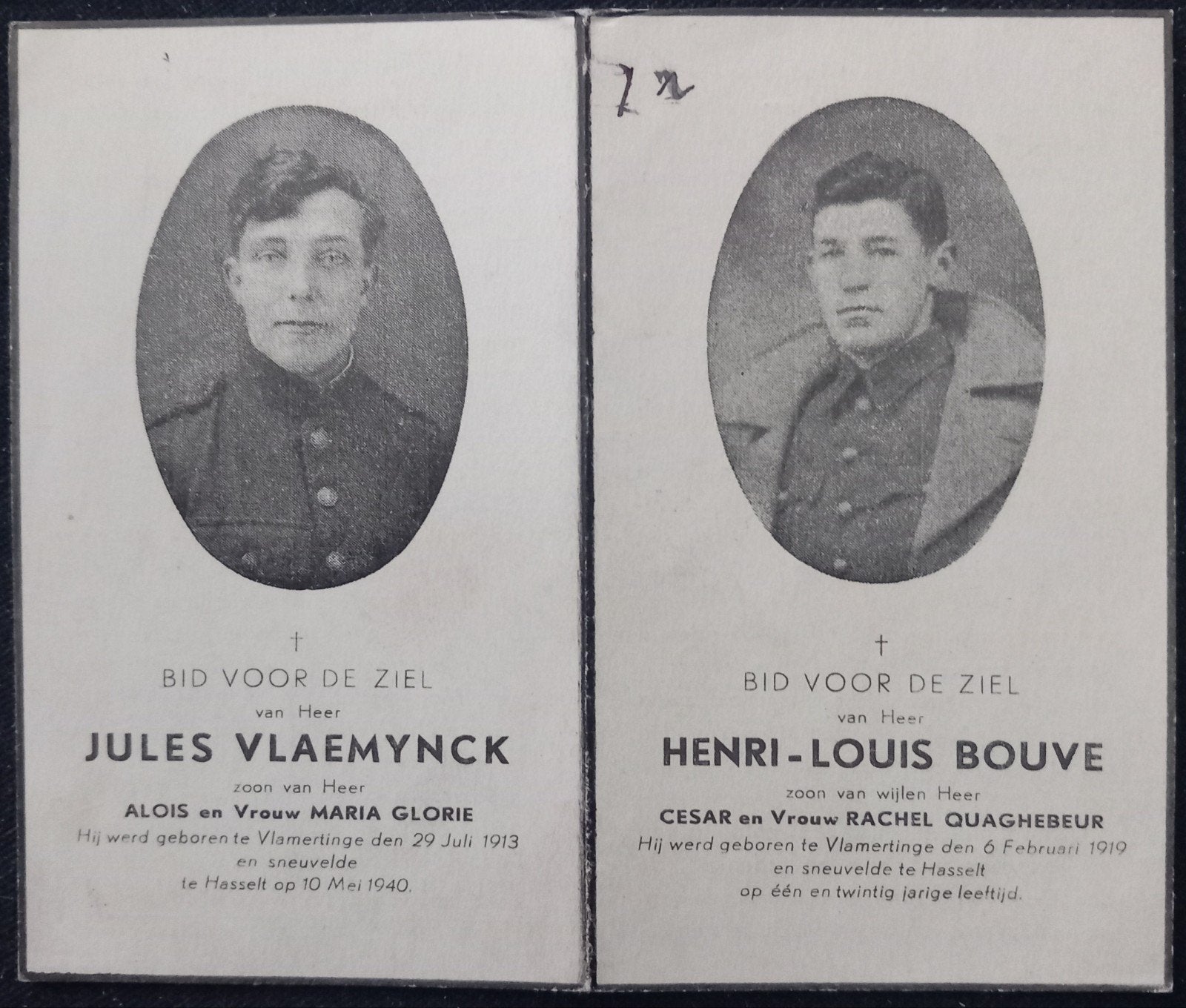 Bidprent WO2, Verzamelen, Ophalen of Verzenden