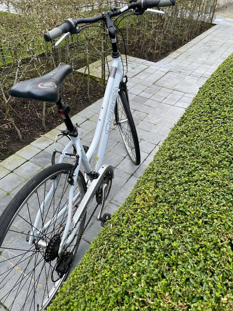 damesfiets, Fietsen en Brommers, Ophalen, Gebruikt, Velgrem, Versnellingen
