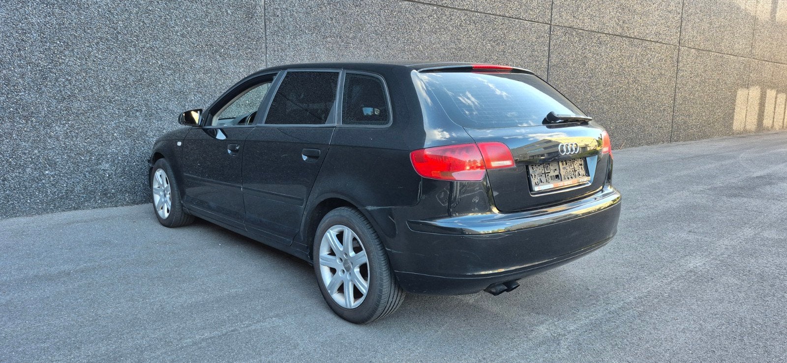 Audi A3 1.9 TDi, Auto's, Stof, Zwart, Zwart, Bedrijf