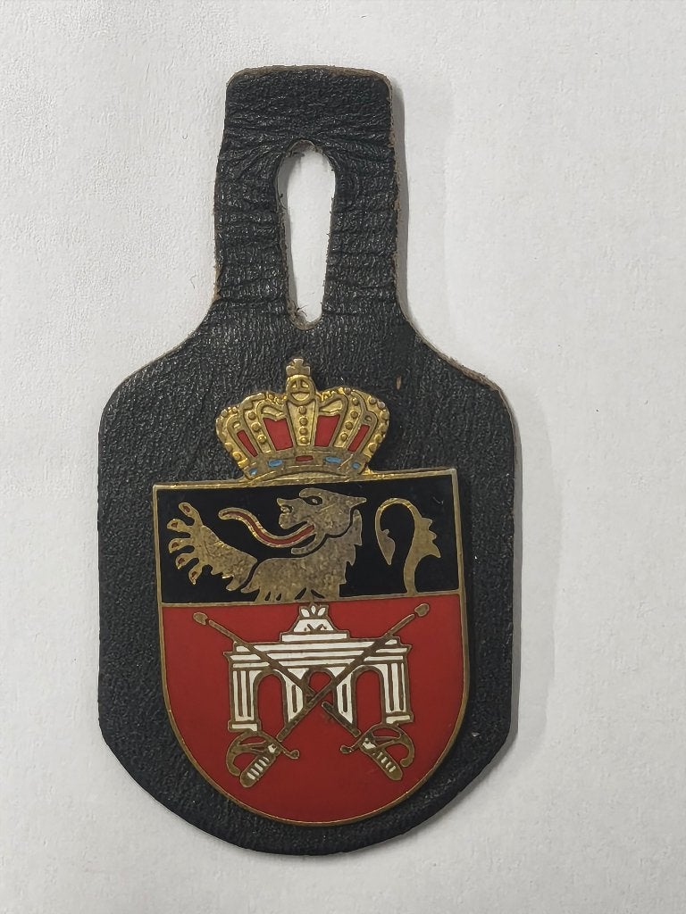ABL borsthanger breloque Koninklijk legermuseum, Ophalen of Verzenden, Landmacht, Embleem of Badge