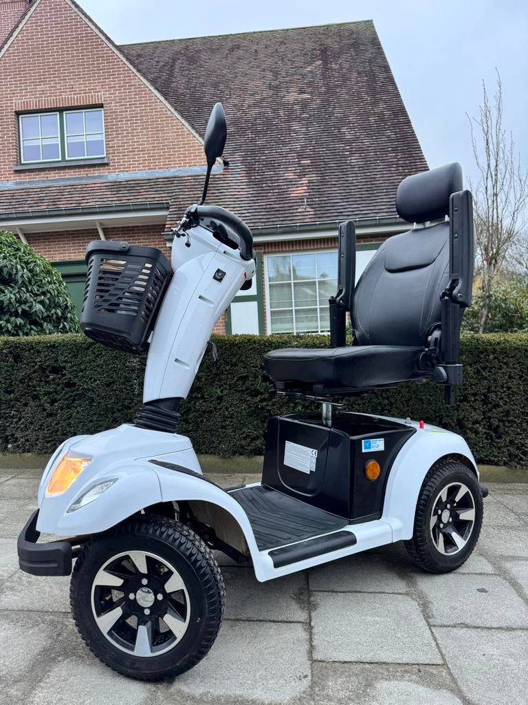 Voiturette électrique Vermeiren Carpo 4 LT Scootmobiel PMR, Enlèvement ou Envoi, Pliant, Comme neuf, Fauteuil roulant électrique