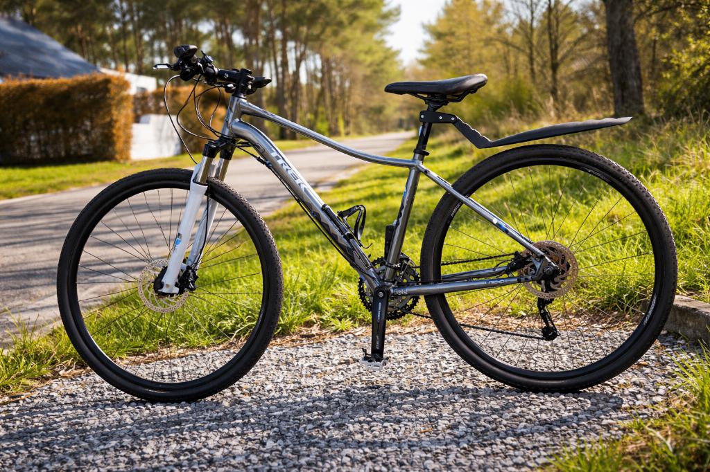 Trek Neko Dual Sport maat 18” / 57.5 cm Shimano Deore, Ophalen, Gebruikt, 57 cm of meer, Dames