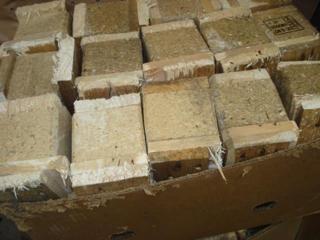 geperste houtblokken, Enlèvement, Autres essences de bois, Bûches