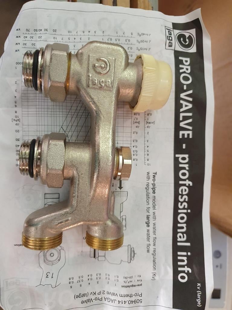 Vannes de radiateur Jaga (plusieurs), Enlèvement
