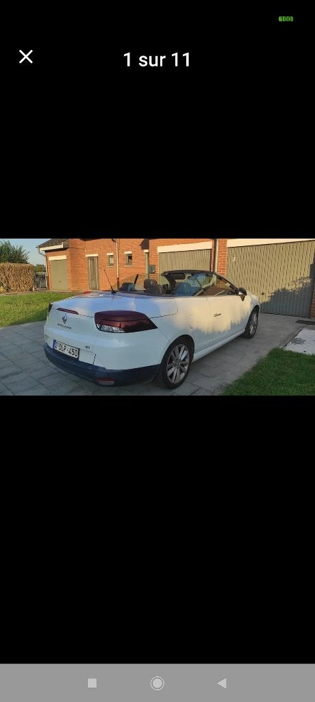Renault Mégane 3 cabriolet, Autos, Cuir, Euro 5, Achat, Cabriolet