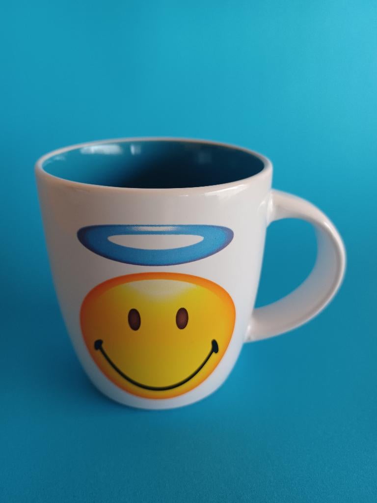 NIEUW - Mok/Tas - Emoji Engel, Huis en Inrichting, Ophalen of Verzenden, Nieuw, Kop(pen) en/of Schotel(s)