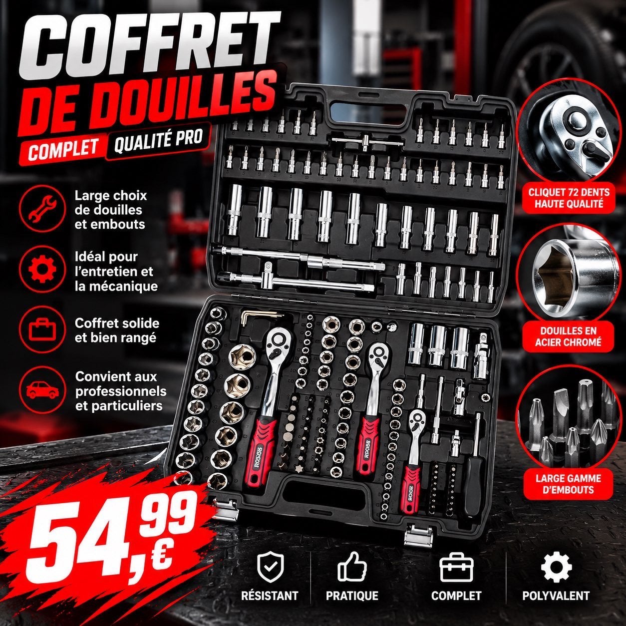 Caise à outillage  en promo !!!, Autos : Pièces & Accessoires, Enlèvement ou Envoi, Neuf