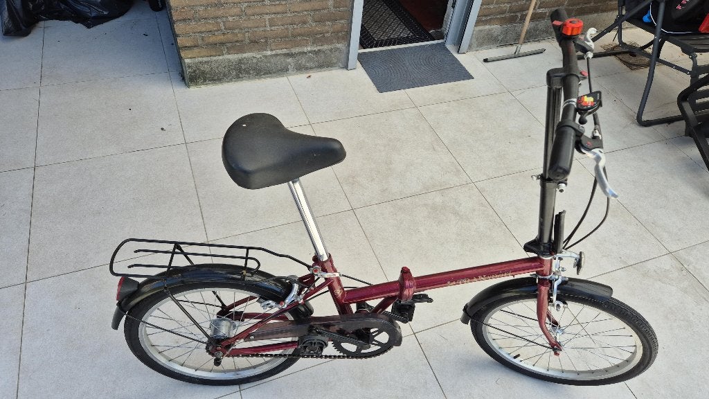 Mooi Vouwfiets "TRANsport" 20 inch voor langer dan 1m 40=>, Autres marques, Vitesses, 18 à 20 pouces, Enlèvement