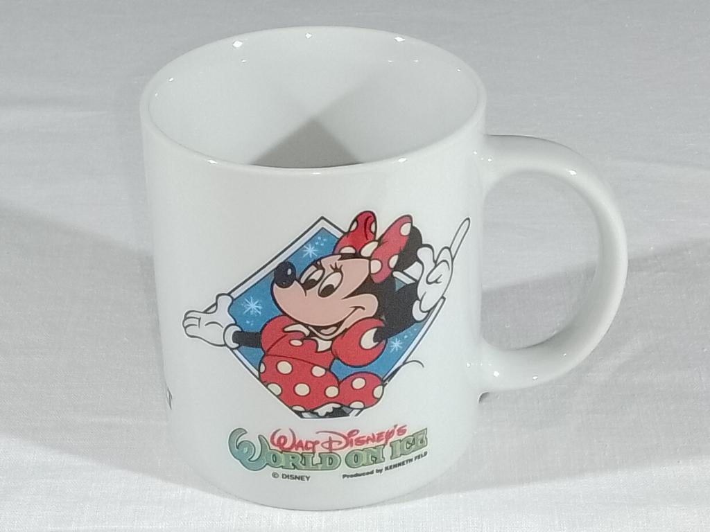 Disney World On Ice – Minnie Mouse Mok / Renault Promotie, Ophalen of Verzenden, Overige figuren, Gebruikt, Servies
