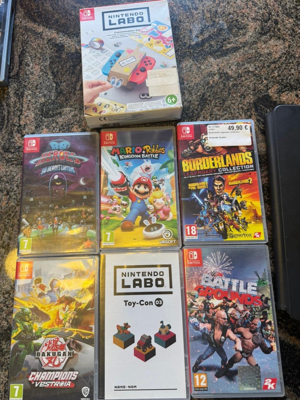 Switch games, Ophalen of Verzenden, Zo goed als nieuw