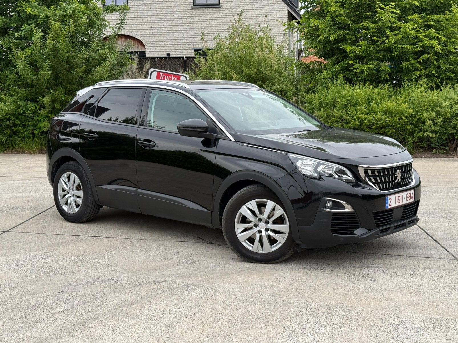 Peugeot 3008 1.2 allure, Auto's, Voorwielaandrijving, 4 deurs, Stof, Zwart