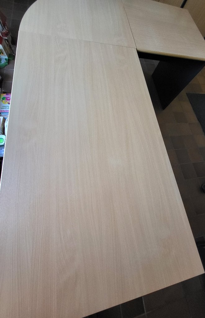Bureautafel, Huis en Inrichting, Ophalen, Gebruikt, Spaanplaat of MDF, Overige merken