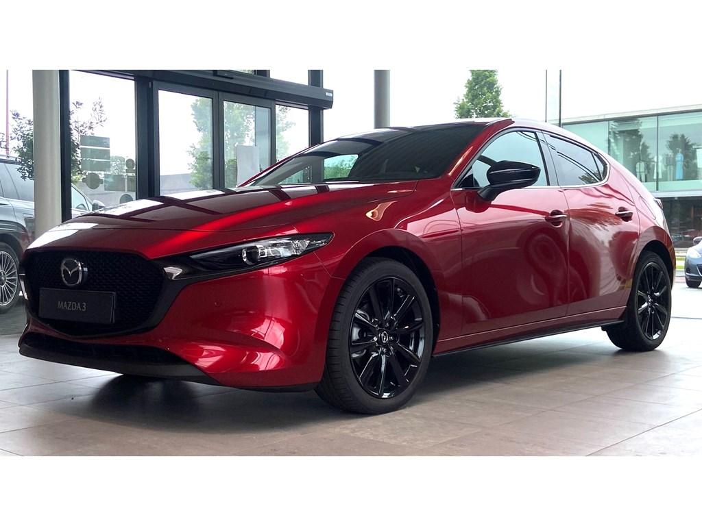 Mazda 3 Homura e-Skyactiv X 186pk, Auto's, Mazda, Automaat, 137 kW, Berline, 5 deurs