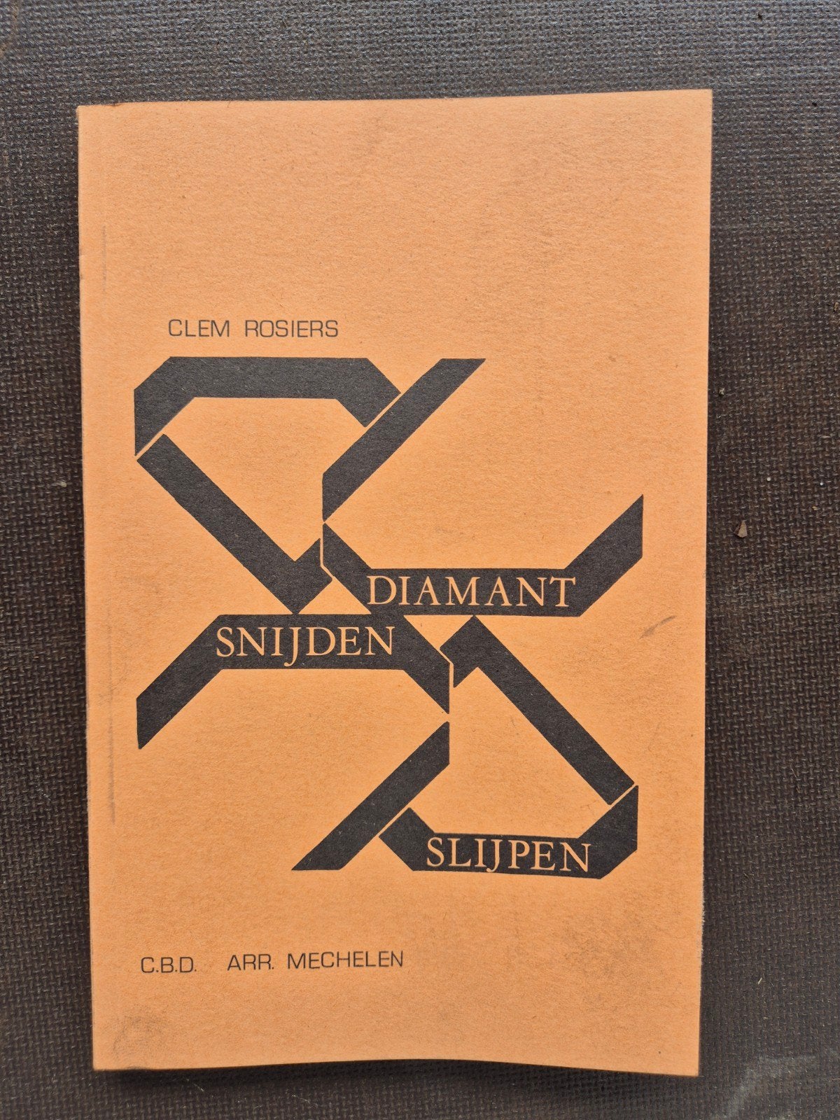 Diamant snijden slijpen, Ophalen