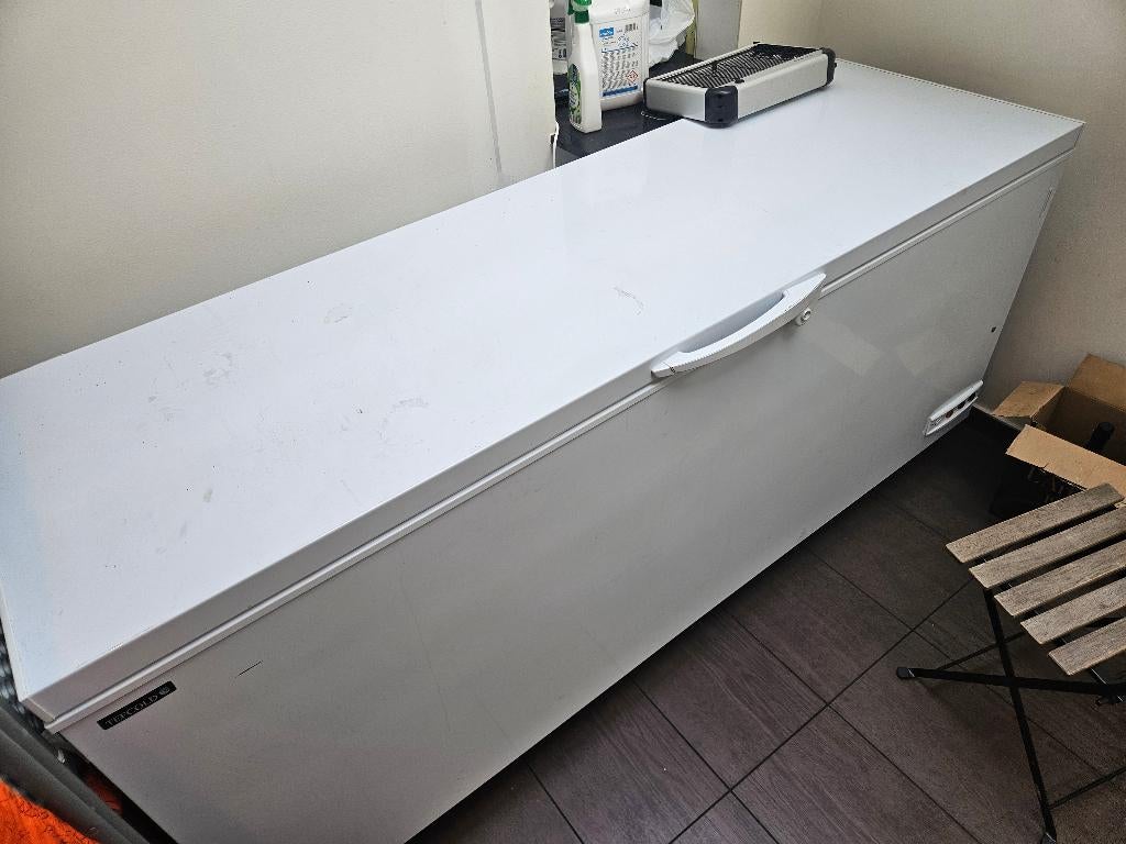 Congélateur bahu 600 Litres, Gebruikt, Tussenbouw, 90 cm of meer, Ophalen