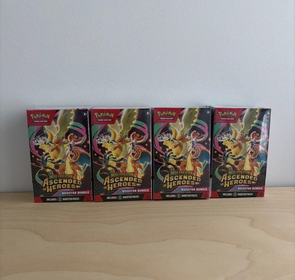 Àscended Heroes Booster Bundles 4x, Ophalen of Verzenden, Nieuw, Boosterbox