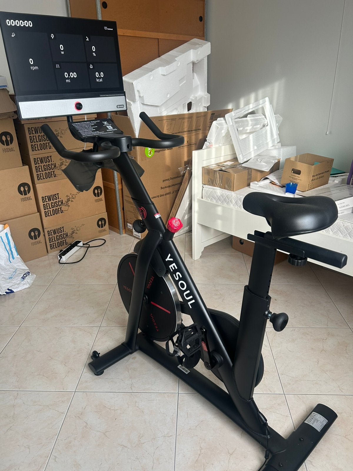Yesoul Spinningfiets, Sport en Fitness, Ophalen, Zo goed als nieuw, Spinningfiets