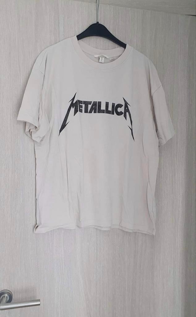 T-shirt Metallica maat M, H&M, Ophalen of Verzenden, Zo goed als nieuw, Maat 38/40 (M)