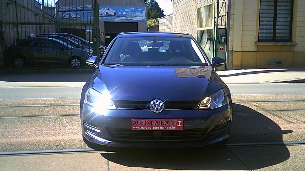 VW GOLF VII 1200CC ESSENCE 2016 AUTOMATIQUE, Auto's, Automaat, Testrit aan huis, Stof, Blauw