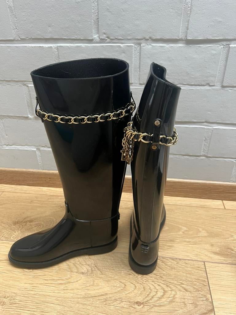 Laarzen Moschino, Dieren en Toebehoren, Paardrijkleding, Ophalen, Zo goed als nieuw