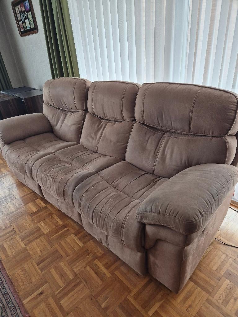 3-zits elektrische relaxzetel, Ophalen