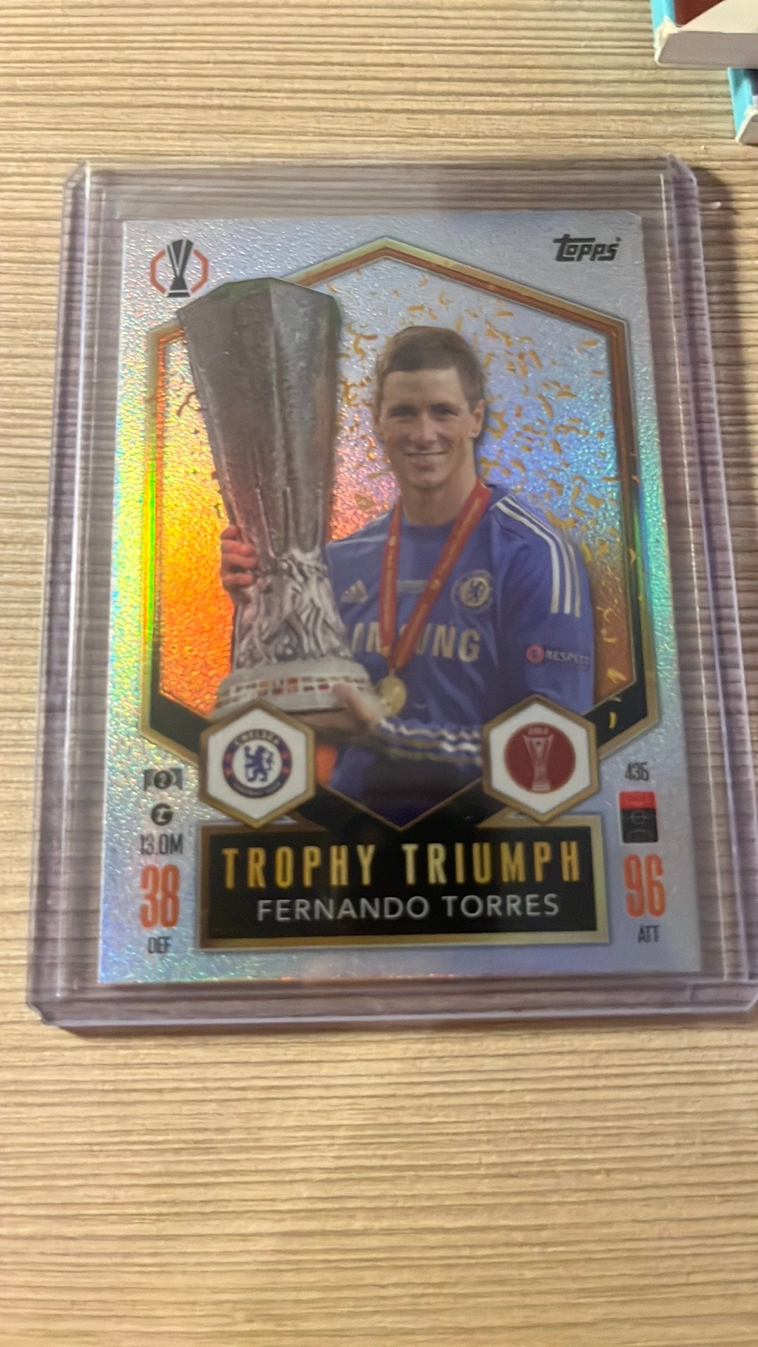 Fernando Torres trophy triumph kaart, Ophalen, Nieuw