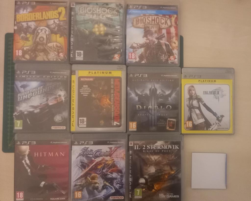 Jeux PS3, Enlèvement ou Envoi