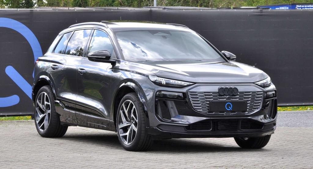 Audi Q6 e-tron 100 kWh QAUTTRO S-LINE ULTRA PANO LUCHTVERING, Auto's, Audi, Automaat, Gebruikt, Overige kleuren, Overige brandstoffen