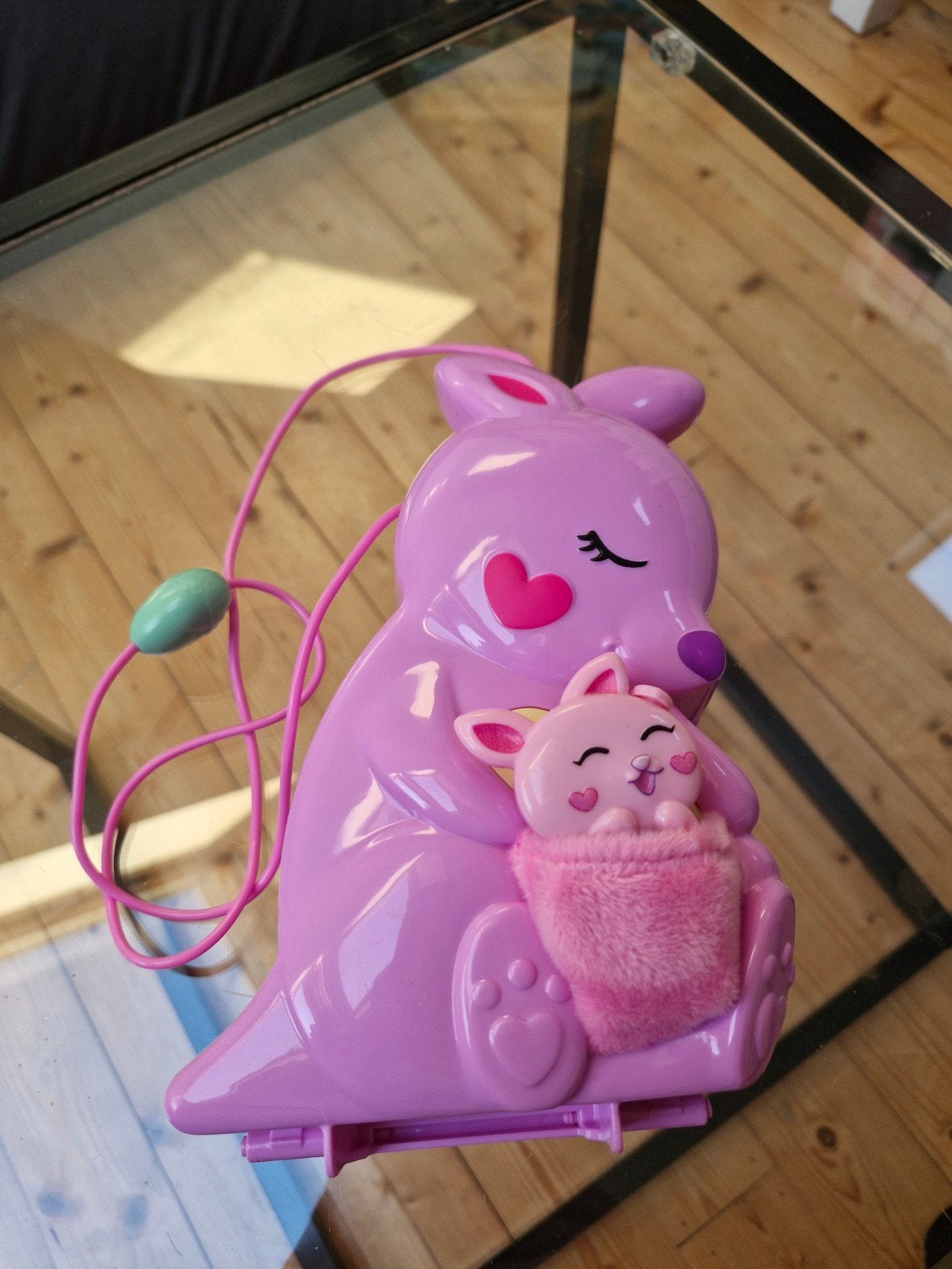 Polly pocket kangoeroe handtas. Volledig., Kinderen en Baby's, Speelgoed | My Little Pony, Ophalen of Verzenden, Zo goed als nieuw