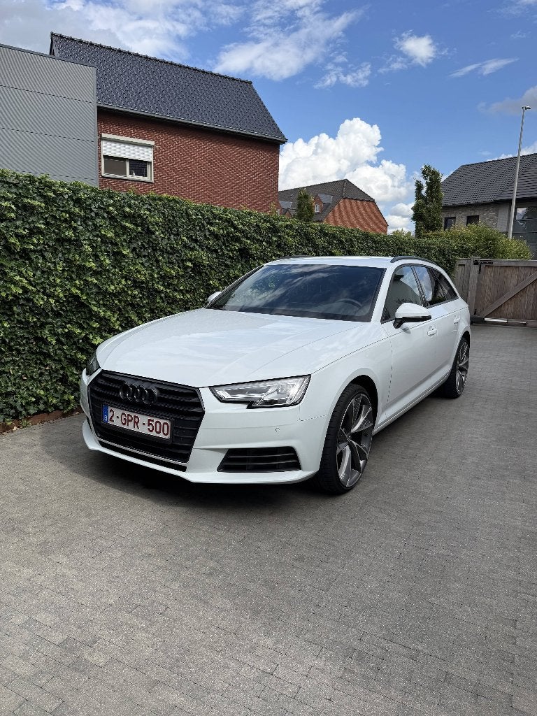 Audi A4 Avant 35 TFSI S-Tronic, Auto's, Euro 6, A4, Wit, Leder
