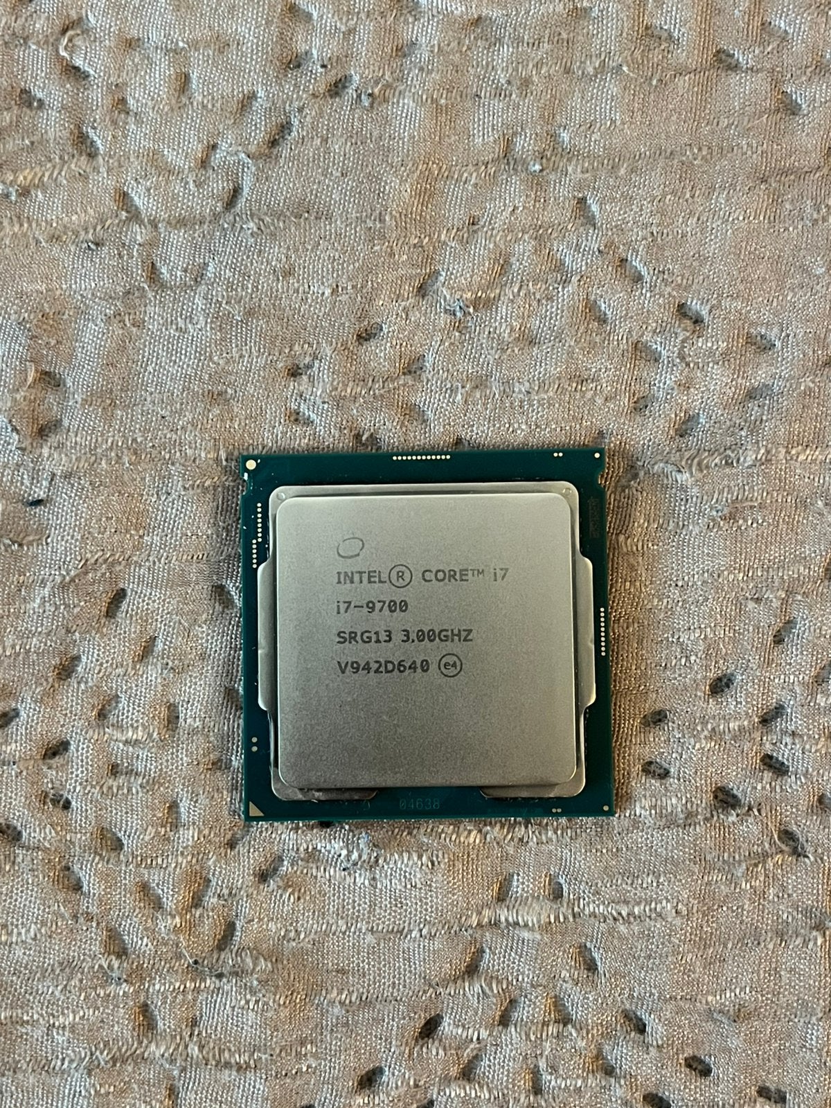 Intel Core i7-9700 processor, Computers en Software, Processors, Ophalen, Zo goed als nieuw