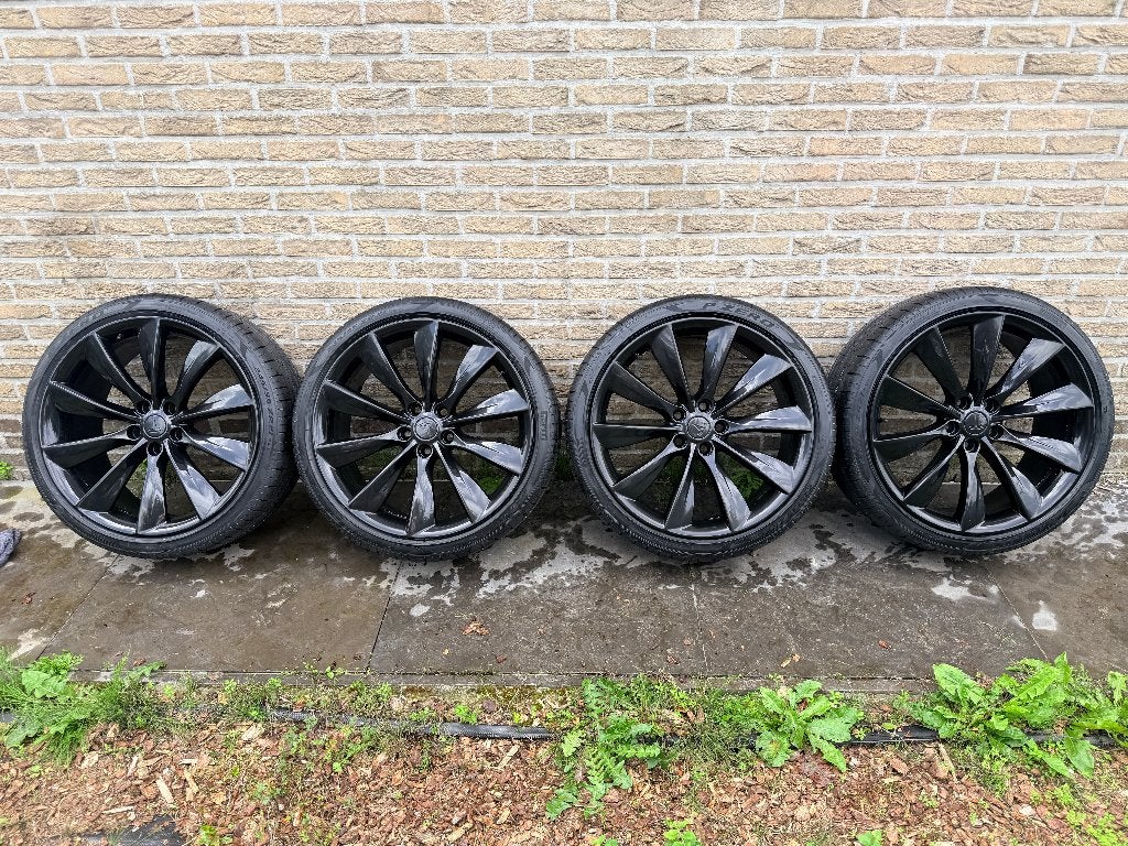Tesla Model S 21" Turbine Velgen – Nieuwe Pirelli Banden, Ophalen, 245 mm, Nieuw, 21 inch